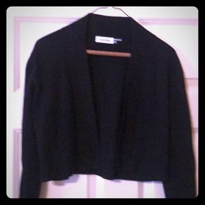 Black bolero sweater